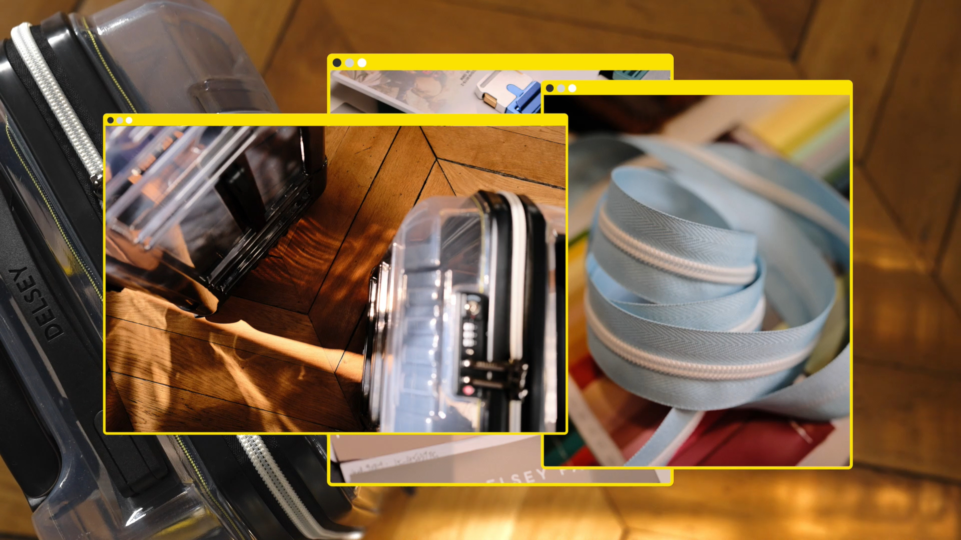 Image Brand Content réalisée pour Delsey Paris, direction artistique par Irène Saint-Louis